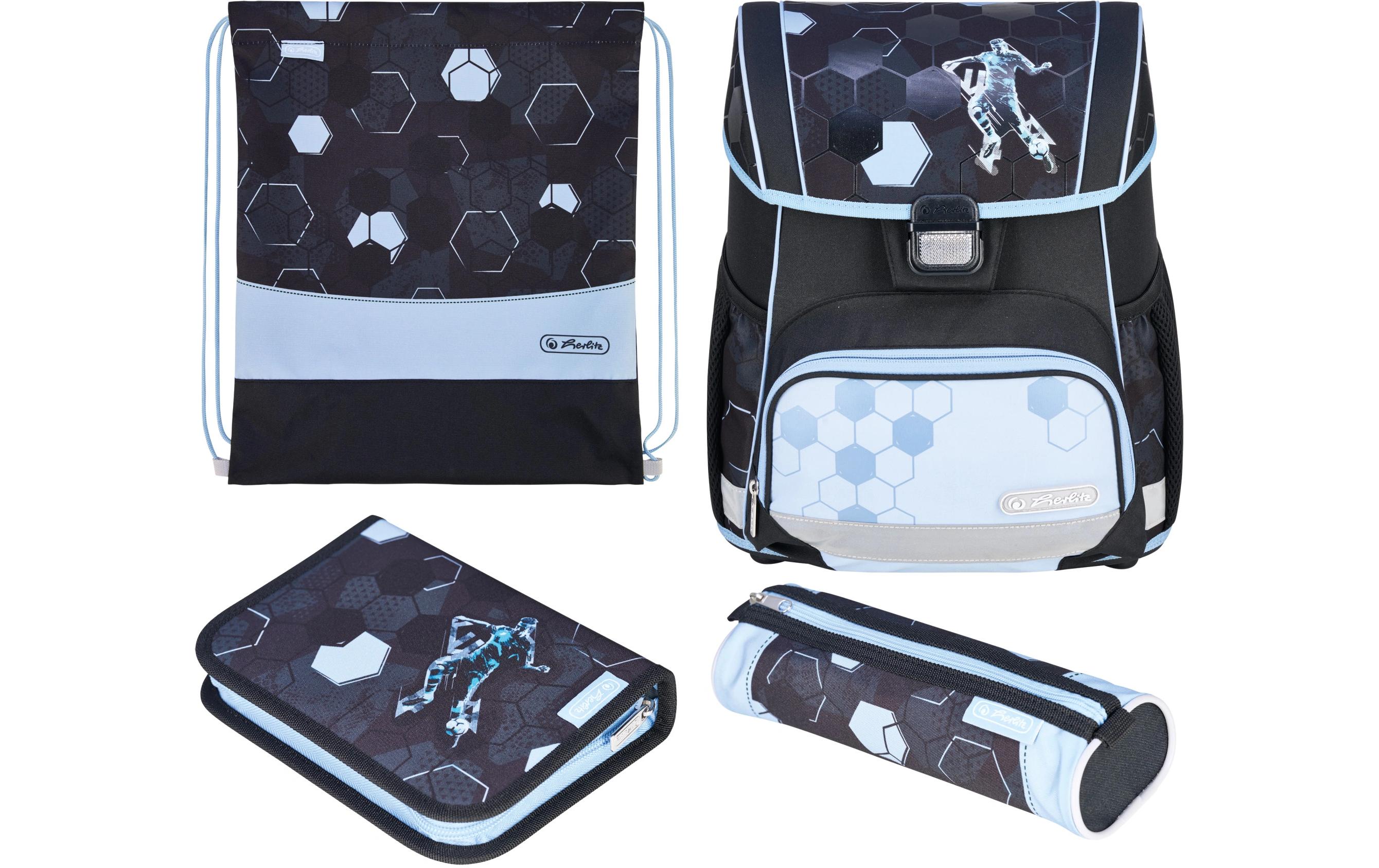 Σχολική ανατομική τσάντα πλάτης Herlitz Loop - Cyber soccer