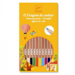 ΞΥΛΟΜΠΟΓΙΕΣ DJECO 12 ΧΡΩΜΑΤΑ