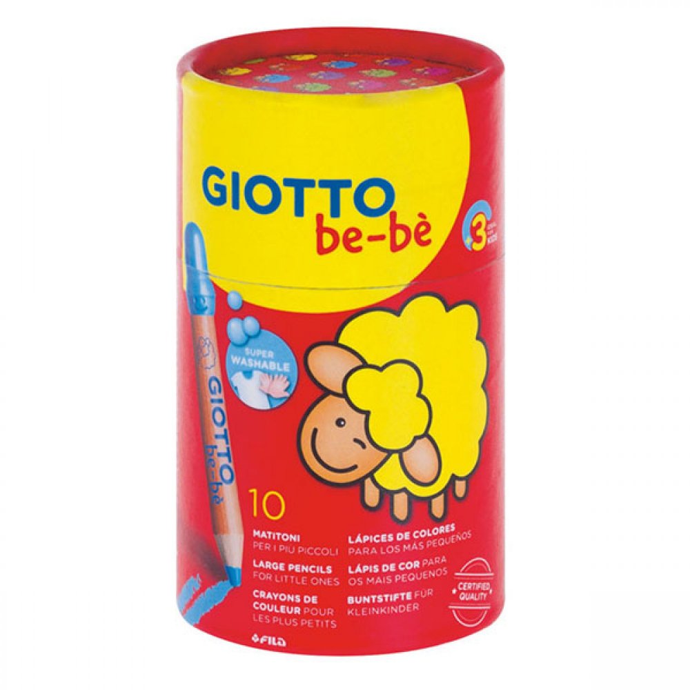 ΞΥΛΟΜΠΟΓΙΕΣ GIOTTO BE-BE 10 ΧΡΩΜΑΤΑ
