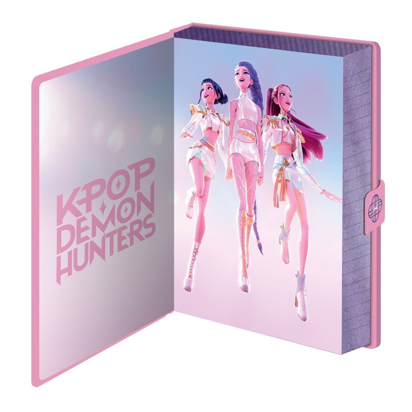 ΤΕΤΡΑΔΙΟ/ΔΕΡΜΑΤΙΝΟ ΕΞΩΦΥΛΛΟ K-POP DEMON HUNTER A5 240σελ.