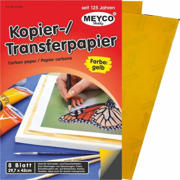 ΚΑΡΜΠΟΝ MEYCO ΚΙΤΡΙΝΟ Α3