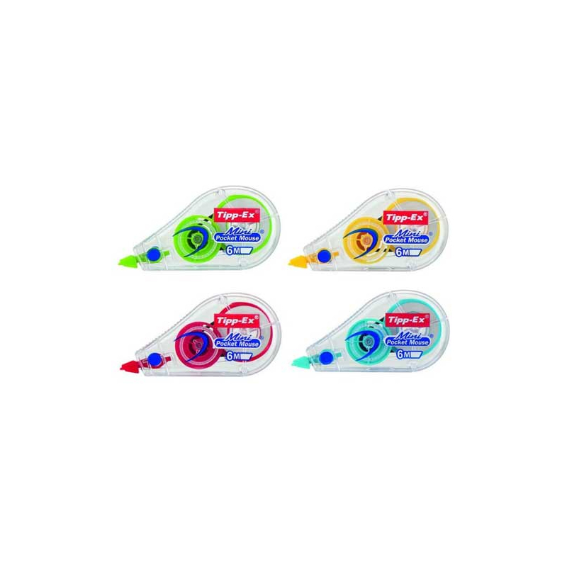 ΔΙΟΡΘΩΤΙΚΟ ΤΑΙΝΙΑ TIPP EX MINI POCKET MOUSE 5mm x 6m
