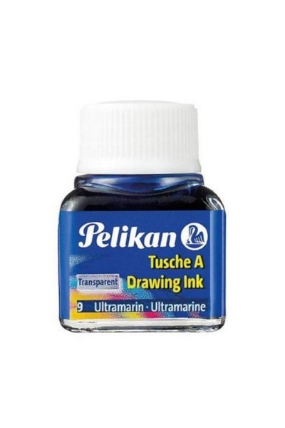 PELIKAN ΜΕΛΑΝΗ ΣΙΝΙΚΗ 10ml ΜΠΛΕ