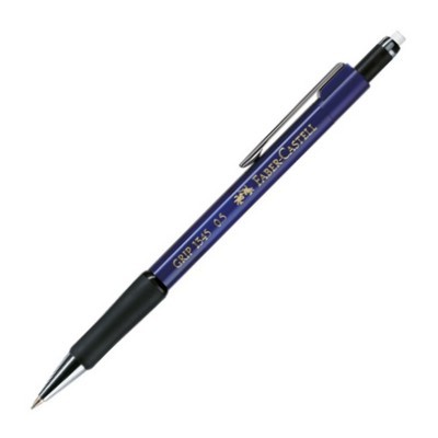 ΜΟΛΥΒΙ ΜΗΧΑΝΙΚΟ FABER CASTELL 1345 GRIP 0.5 ΣΚΟΥΡΟ ΓΚΡΙ