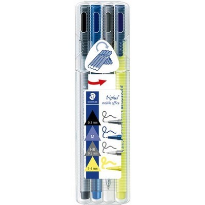 ΣΕΤ ΓΡΑΦΗΣ 4 TMX STAEDTLER TRIPLUS PENS
