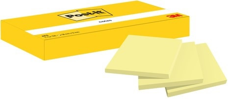 POST-IT ΧΑΡΤΑΚΙΑ 3Μ 653 ΚΙΤΡΙΝΑ 51x38(3x100φ) POST-IT ΧΑΡΤΑΚΙΑ 3Μ 653 ΚΙΤΡΙΝΑ 51x38(3x100φ)
