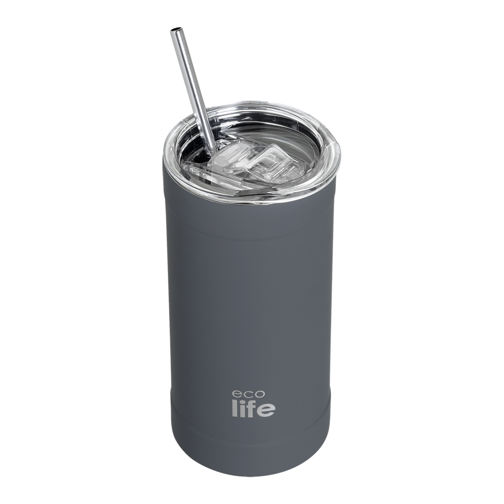 ECOLIFE COFFEE THERMOS 500ml STONE GREY
