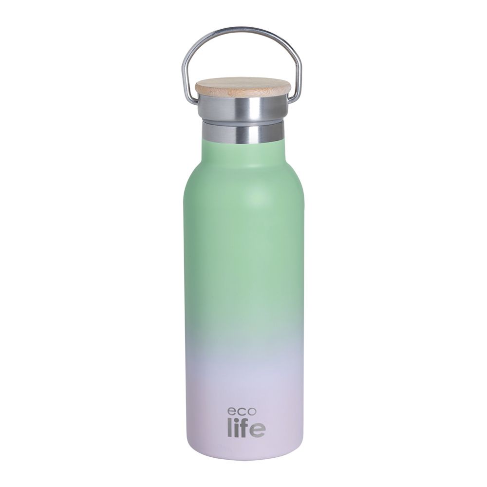 ECOLIFE Ice Cream Thermos 500ml | Bamboo Lid