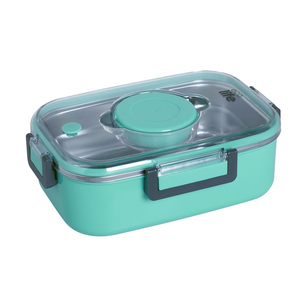 ECOLIFE Ορθογώνιο Φαγητοδοχείο 850ml Μπλε