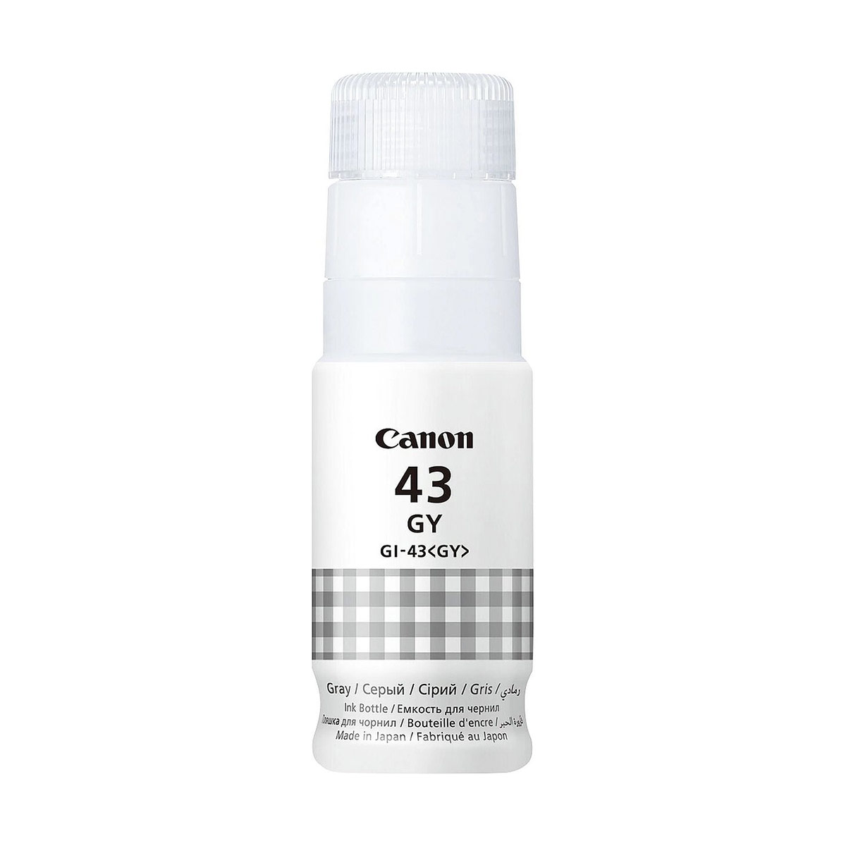 Canon GI-43 Μελάνι Εκτυπωτή InkJet Γκρι - 4707C001 Canon GI-43 Μελάνι Εκτυπωτή InkJet Γκρι - 4707C001