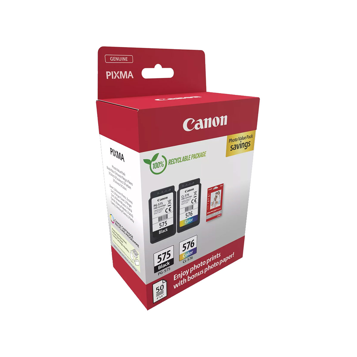 Canon PG-575 CL-576 Value Pack