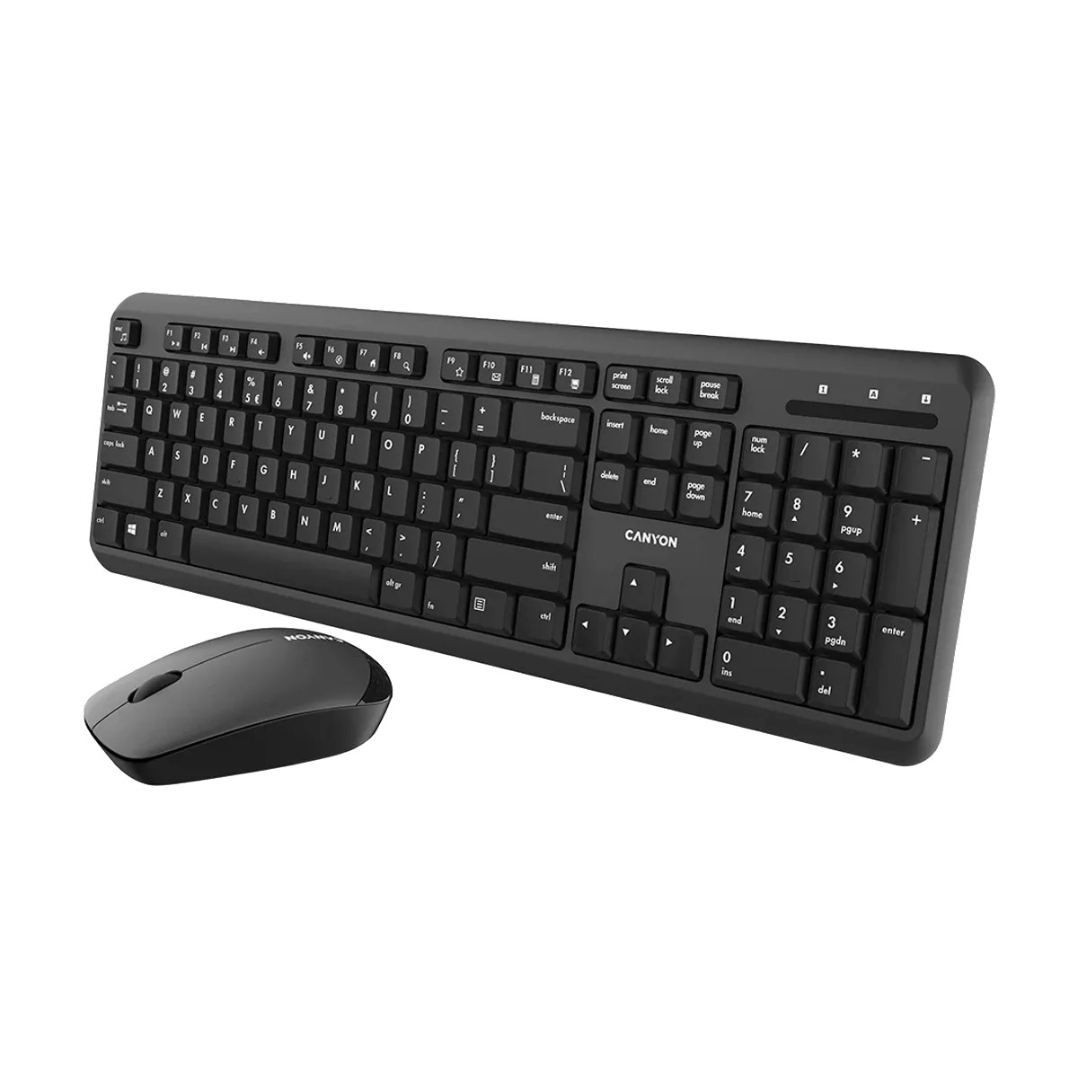 Canyon CNS-HSETW02-GR Ασύρματο Σετ Πληκτρολόγιο και Ποντίκι Ελληνικό Canyon CNS-HSETW02-GR Ασύρματο Σετ Πληκτρολόγιο και Ποντίκι Ελληνικό