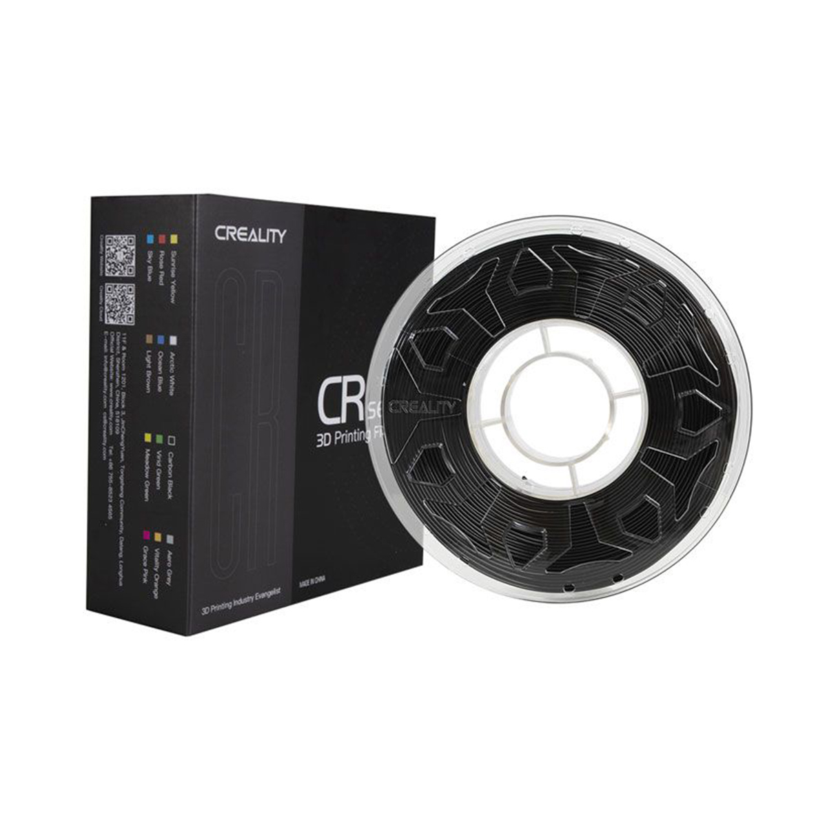 Creality CR-PLA 1.75mm Black 1kg - 3301010061 Creality CR-PLA 1.75mm Black 1kg - 3301010061
