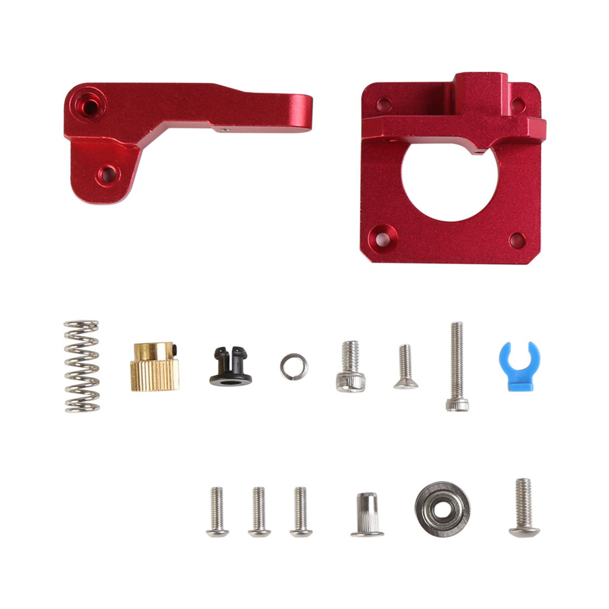 Creality 3D Printer Red Metal Extruder Kit (Ender-3, Ender-3 Pro, Ender-3S, Ender-3 V2, Ender-3 Max, CR-10, CR-10S) - 40