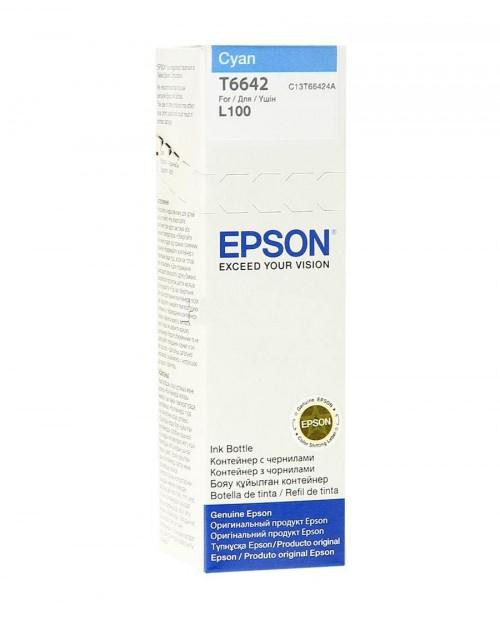 Ink Epson T66424A Cyan in bottle (70ml) Dye Colour Ink Ink Epson T66424A Cyan in bottle (70ml) Dye Colour Ink