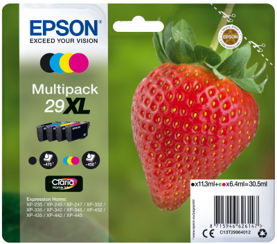 Ink Epson 29XL C13T29964012 Claria Home 10 Multipack Ink Epson 29XL C13T29964012 Claria Home 10 Multipack