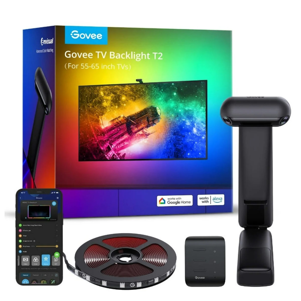 Govee Envisual T2 H605C TV Backlight 55-65"