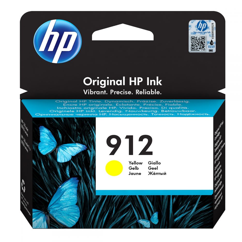 HP 912 Yellow Ink Cartridge ( 3YL79AE ) HP 912 Yellow Ink Cartridge ( 3YL79AE )