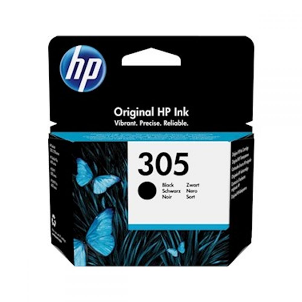 HP 305 Black Original Ink Cartridge HP 305 Black Original Ink Cartridge