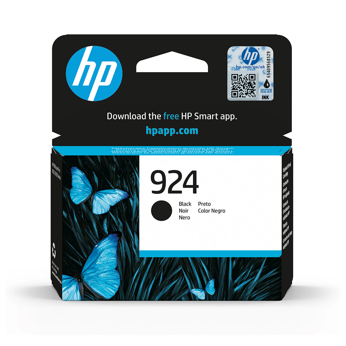 HP 924 Black Original Ink Cartridge HP 924 Black Original Ink Cartridge