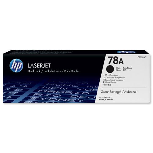 Toner Laser HP 78A LJ P1566 Dual Pack Toner Laser HP 78A LJ P1566 Dual Pack