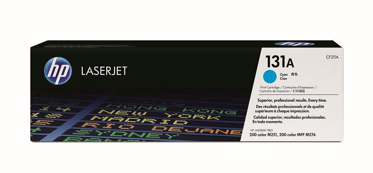 Toner Laser HP 131A LJ Pro 200 Cyan Toner Laser HP 131A LJ Pro 200 Cyan