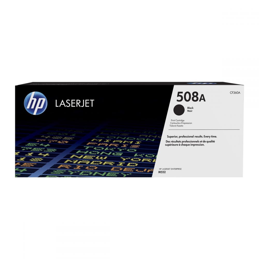 Toner Laser 508A HP LJ Color M552 Black 6K Pgs