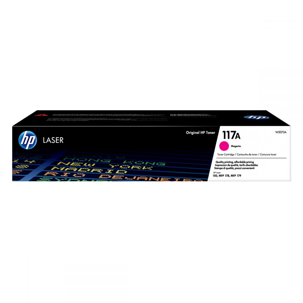 HP 117A Magenta Original Laser Toner Cartridge W2073A HP 117A Magenta Original Laser Toner Cartridge W2073A