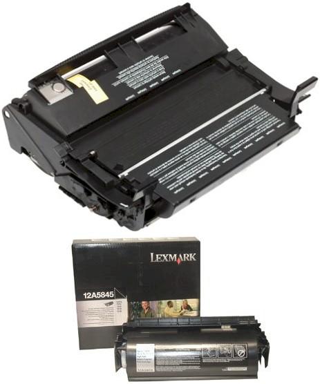 Toner Laser Lexmark 12A5845 Black 25K Pgs Toner Laser Lexmark 12A5845 Black 25K Pgs