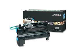Toner Laser Lexmark X792X1CG Cyan Extra High Yield 20K Pgs Toner Laser Lexmark X792X1CG Cyan Extra High Yield 20K Pgs