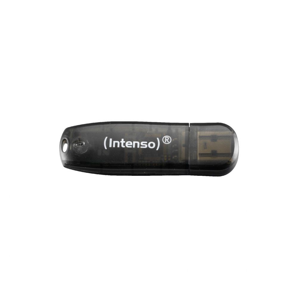 USB Stick Intenso 16GB 2.0 Rainbow Line Black