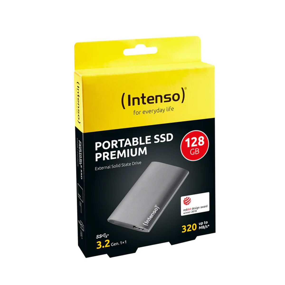 Intenso Premium Edition USB 3.2 Εξωτερικός SSD 128GB 1.8" Ανθρακί - 3823430 Intenso Premium Edition USB 3.2 Εξωτερικός SSD 128GB 1.8" Ανθρακί - 3823430