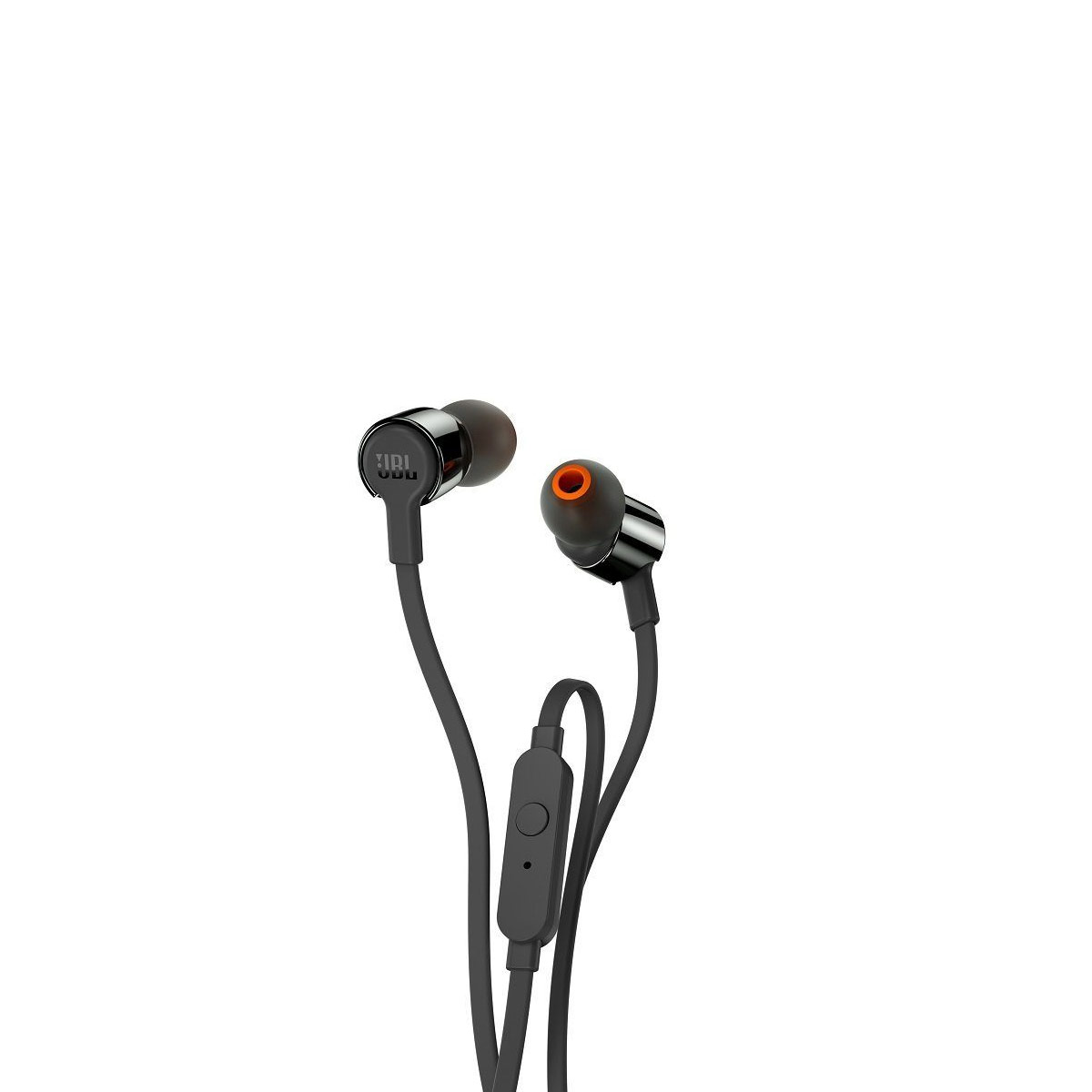 JBL T210E, InEar Universal Headphones 1-button Mic,Remote (Black) - JBLT210BLKE JBL T210E, InEar Universal Headphones 1-button Mic,Remote (Black) - JBLT210BLKE