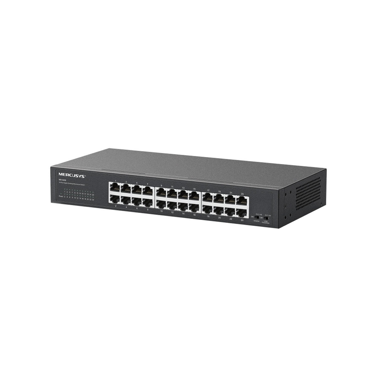 Mercusys MS124GS 24-Port Gigabit Desktop,Rackmount Switch