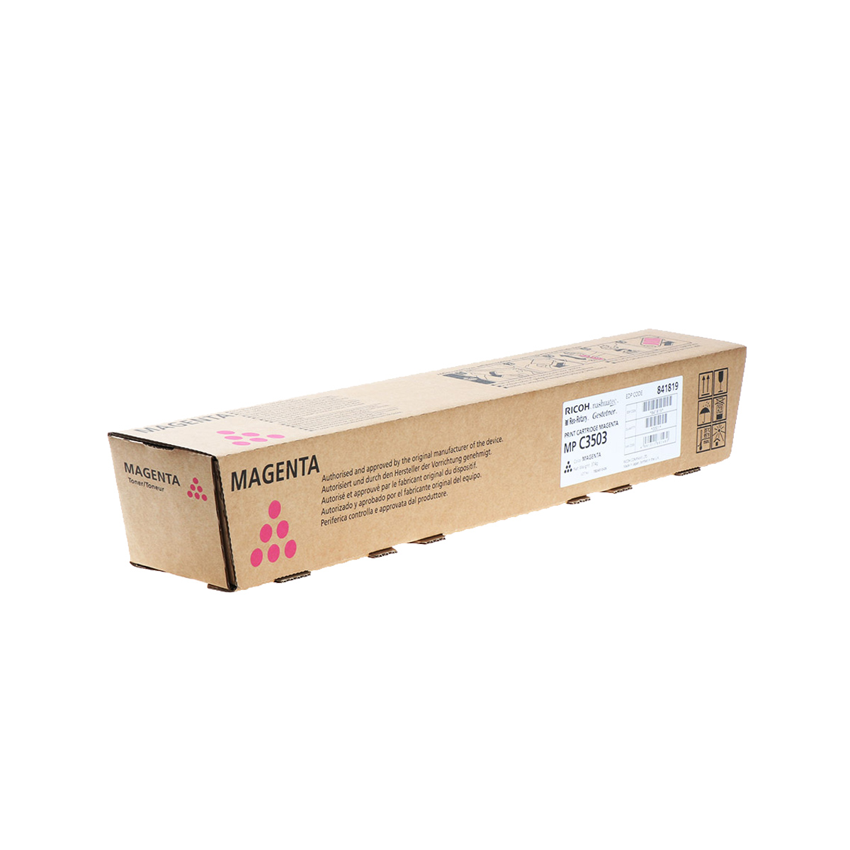 Toner Copier  Ricoh MP C3503 Magenta - 18K Pgs