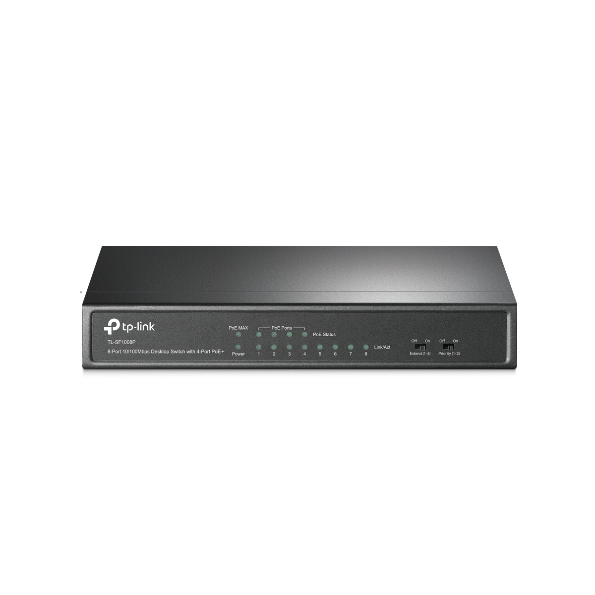 TP-Link TL-SF1008P 8-Port 10 100Mbps Desktop Switch with 4-Port PoE