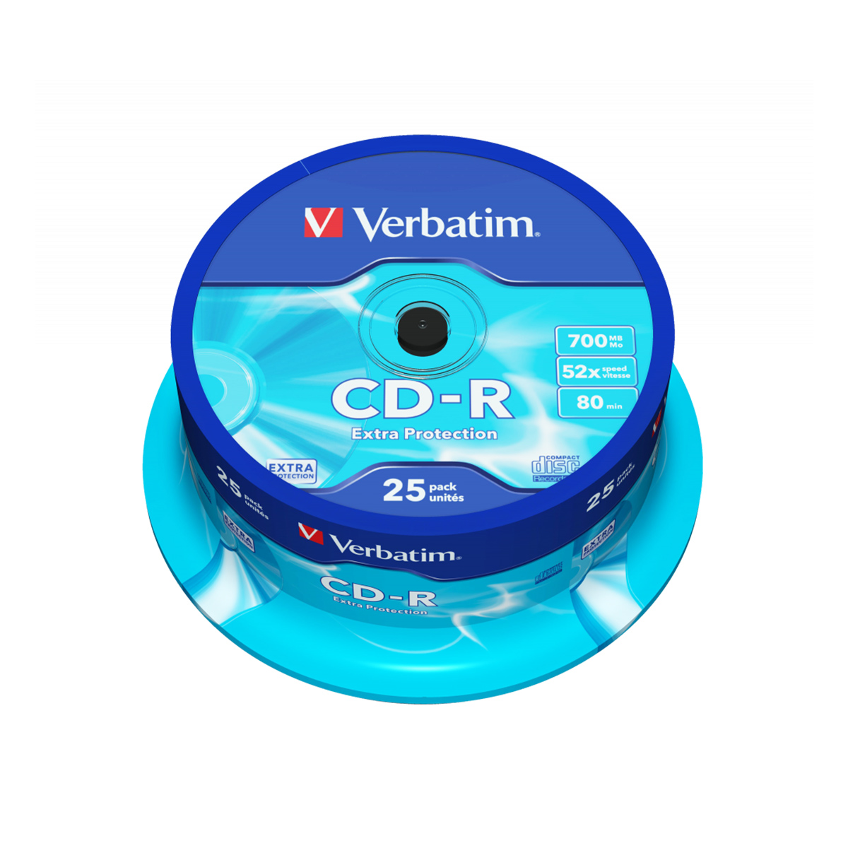 CD-R VERBATIM 43432 700MB 52X EXTRA PROTECTION SURFACE CD-R VERBATIM 43432 700MB 52X EXTRA PROTECTION SURFACE