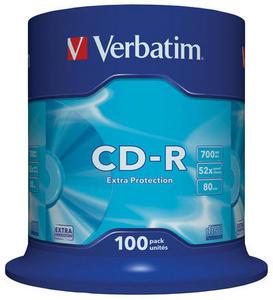 CD-R VERBATIM 43411 700MB 52X EXTRA PROTECTION SURFACE CD-R VERBATIM 43411 700MB 52X EXTRA PROTECTION SURFACE