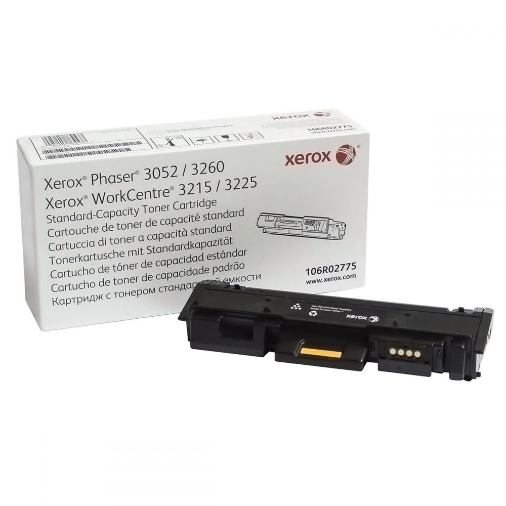 Toner Copier Xerox 106R02775 Black 1.5k Pgs Toner Copier Xerox 106R02775 Black 1.5k Pgs