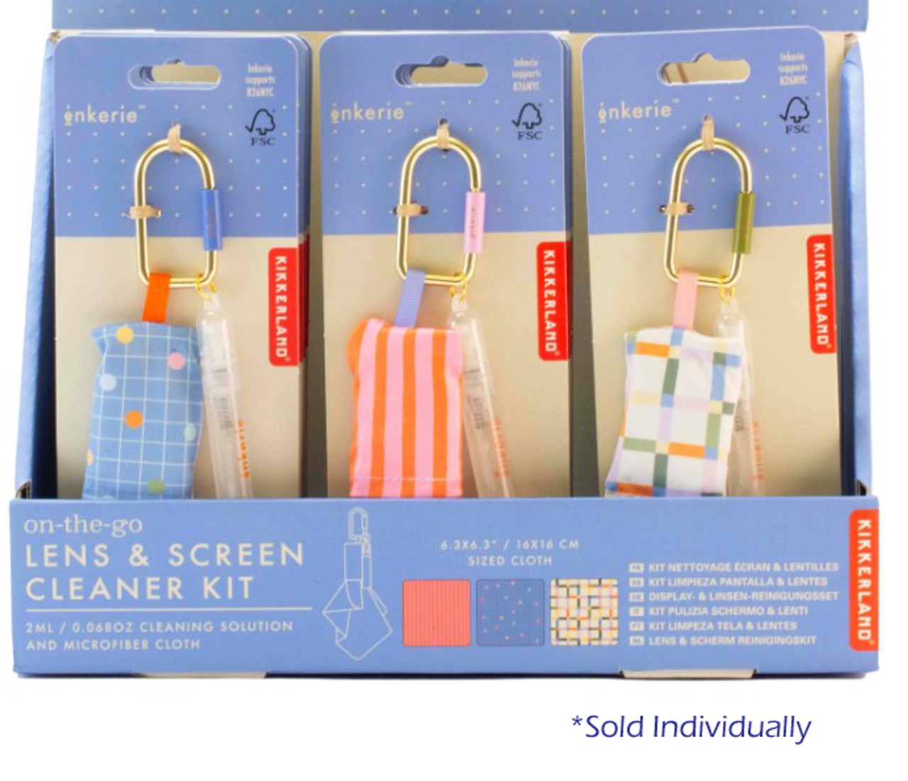 KIKKERLAND Καθαριστικό οθόνης (μπρελοκ)