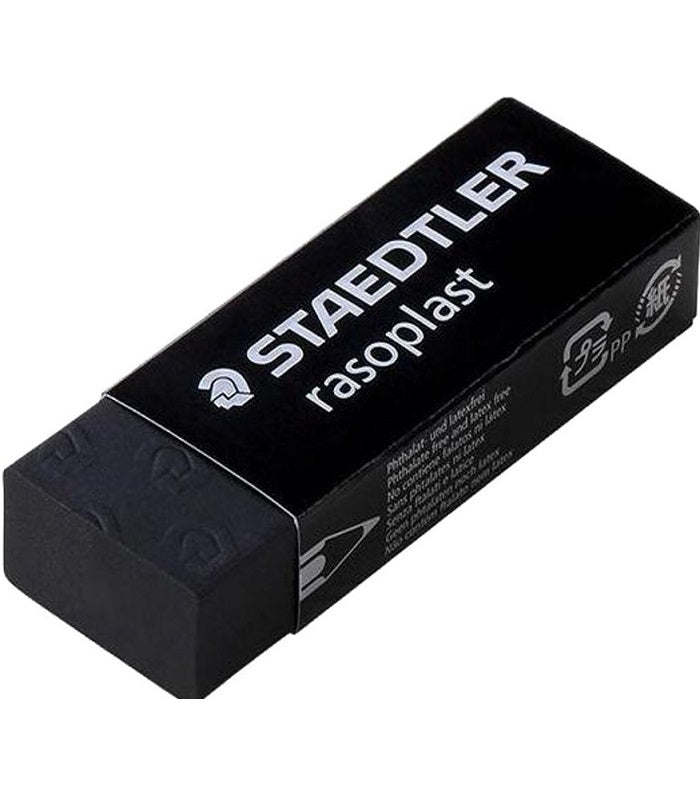 ΓΟΜΑ STAEDLTER MARS PLASTIC COLOUR ΜΑΥΡΟ