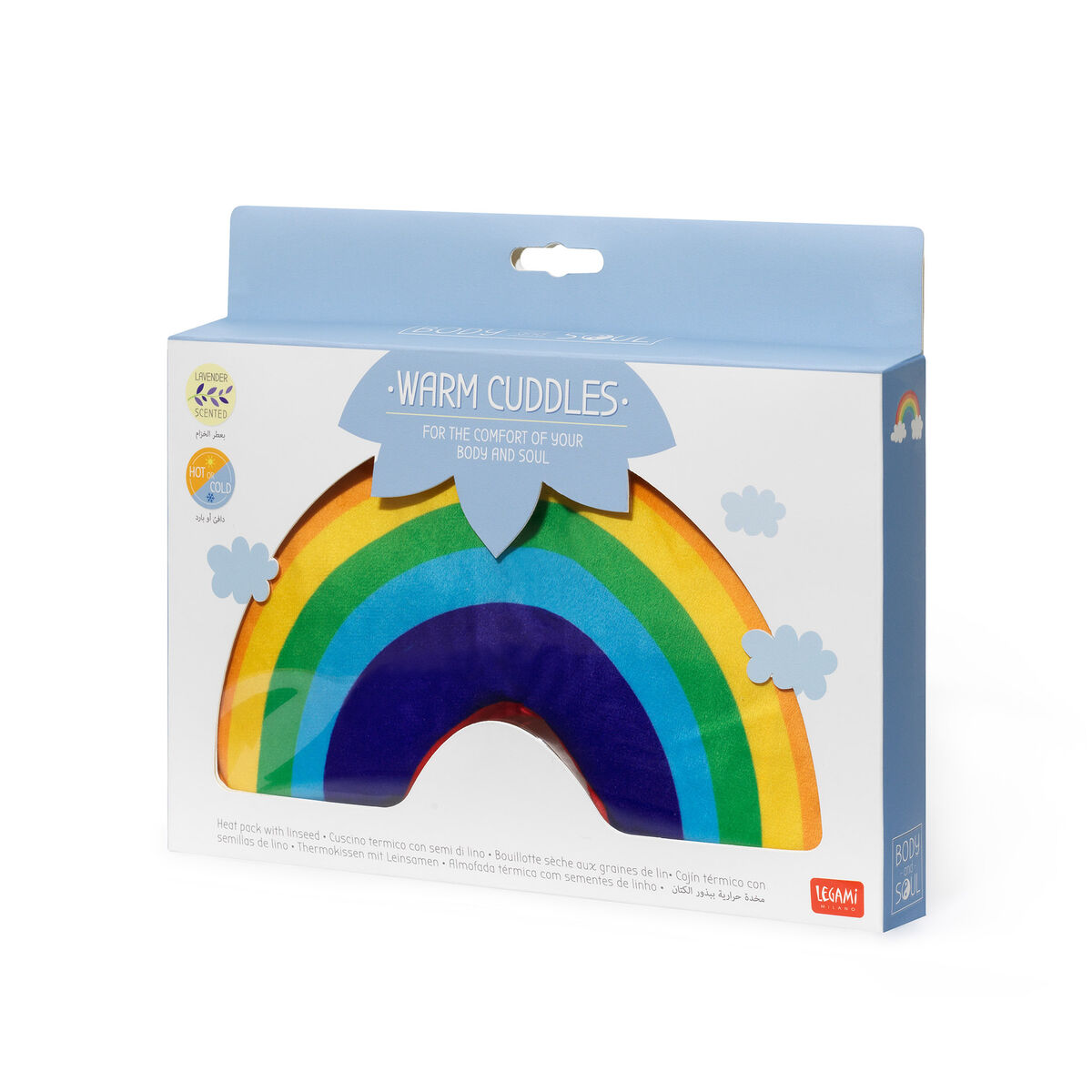 WARM CUDDELS - HEAT PACK - RAINBOW (WC0001) LEGAMI