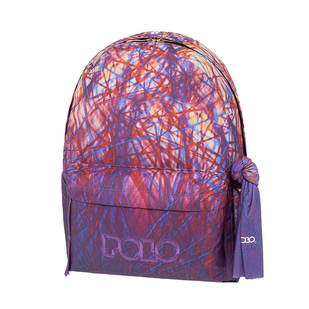 ΣΑΚΙΔΙΟ POLO ORIGINAL SCARF CRAFT 1 ΘΕΣΗΣ ΜΕ ΜΑΝΤΗΛΙ ΚΟΚΚΙΝΟ ΜΩΒ 901161-8257