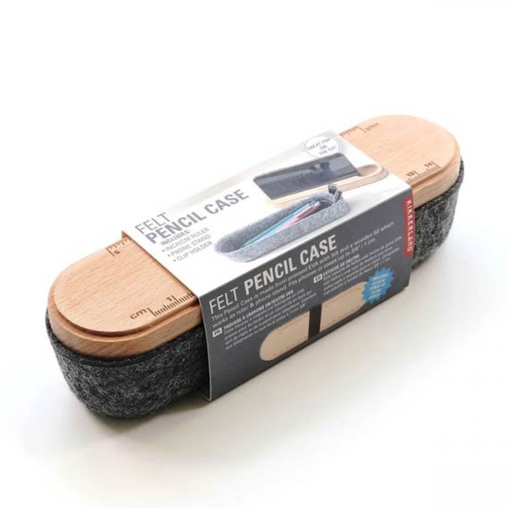 Κασετίνα Τσόχινη με Βάση Κινητού OR118 Kikkerland