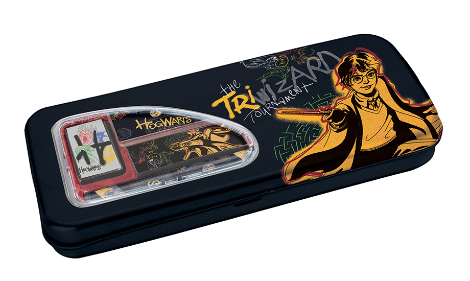 ΜΕΤΑΛΛΙΚΗ ΚΑΣΕΤΙΝΑ ΓΕΜΑΤΗ HARRY POTTER BLACK