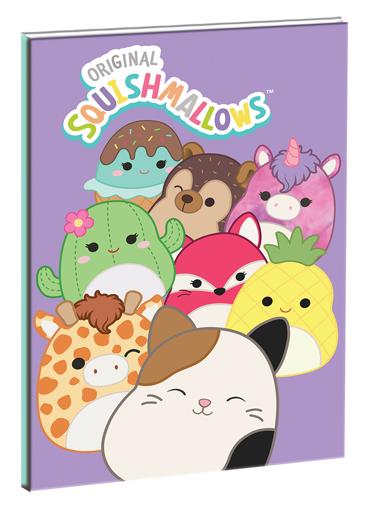 GIM Gim Τετράδιο 17Χ25cm 40Φ SQUISHMALLOWS