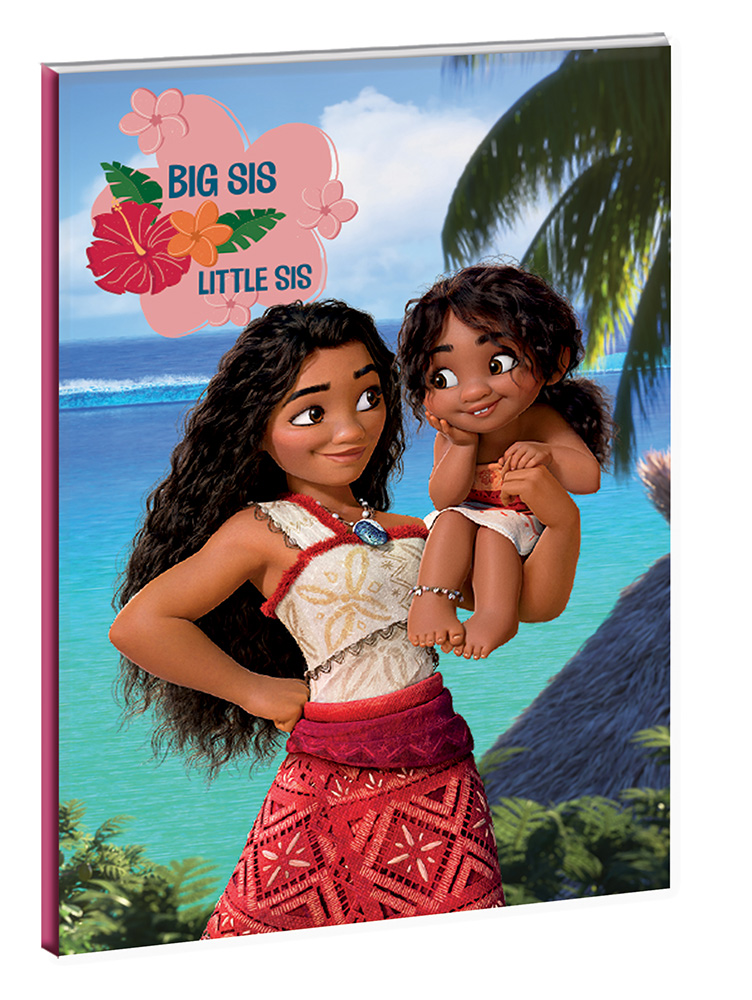 GIM Gim Τετράδιο 17Χ25cm 40Φ VAIANA WAVE