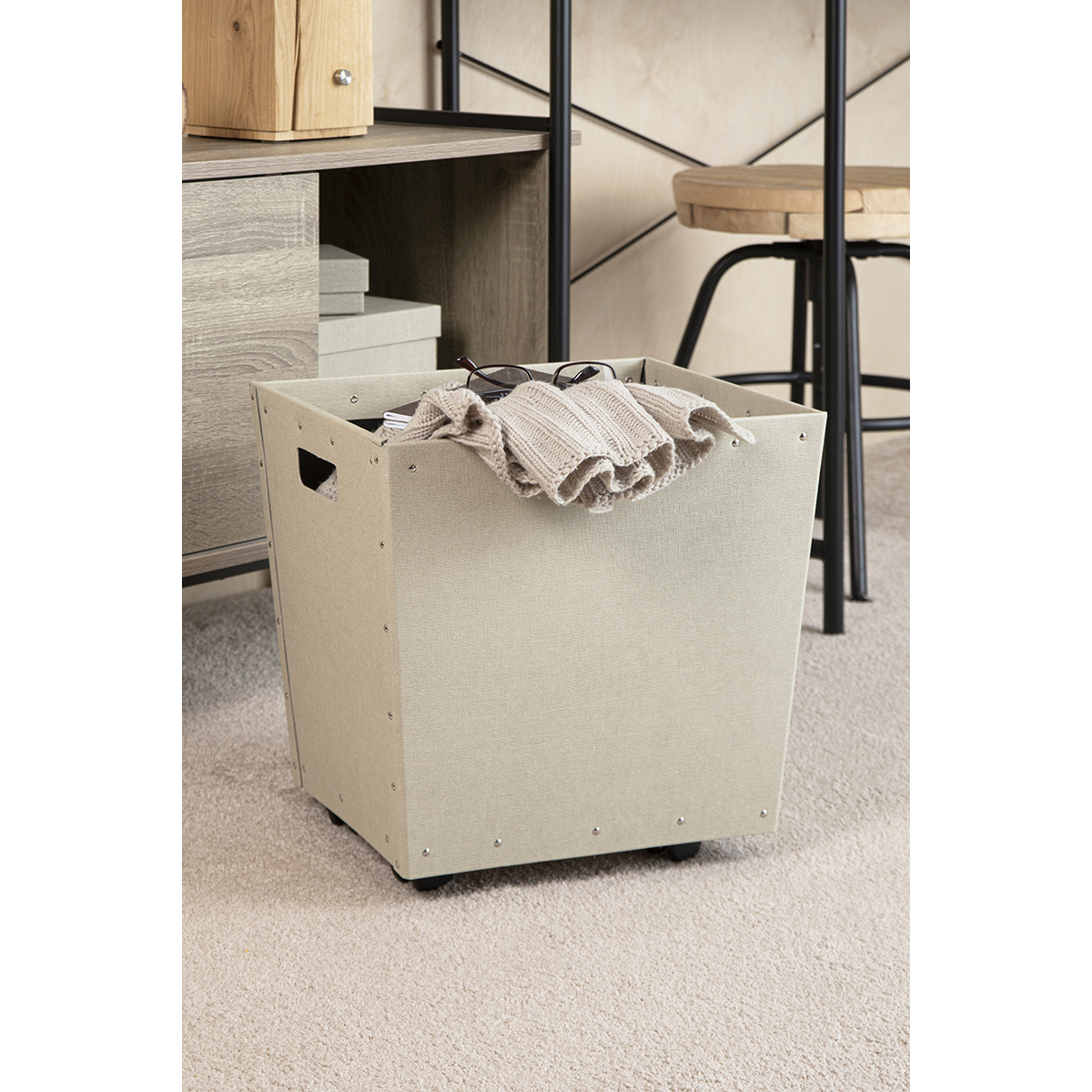 BIGSO BOX OF SWEDEN TELLUS ΚΑΛΑΘΙ ΜΕ ΡΟΔΑΚΙΑ ΜΠΕΖ ΛΙΝΟ