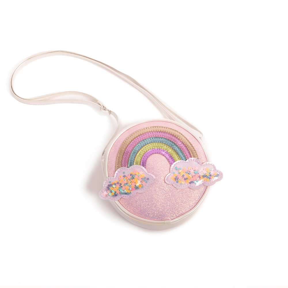 Great Pretenders στρογγυλό τσαντάκι-πορτοφόλι `Ουράνιο τόξο`