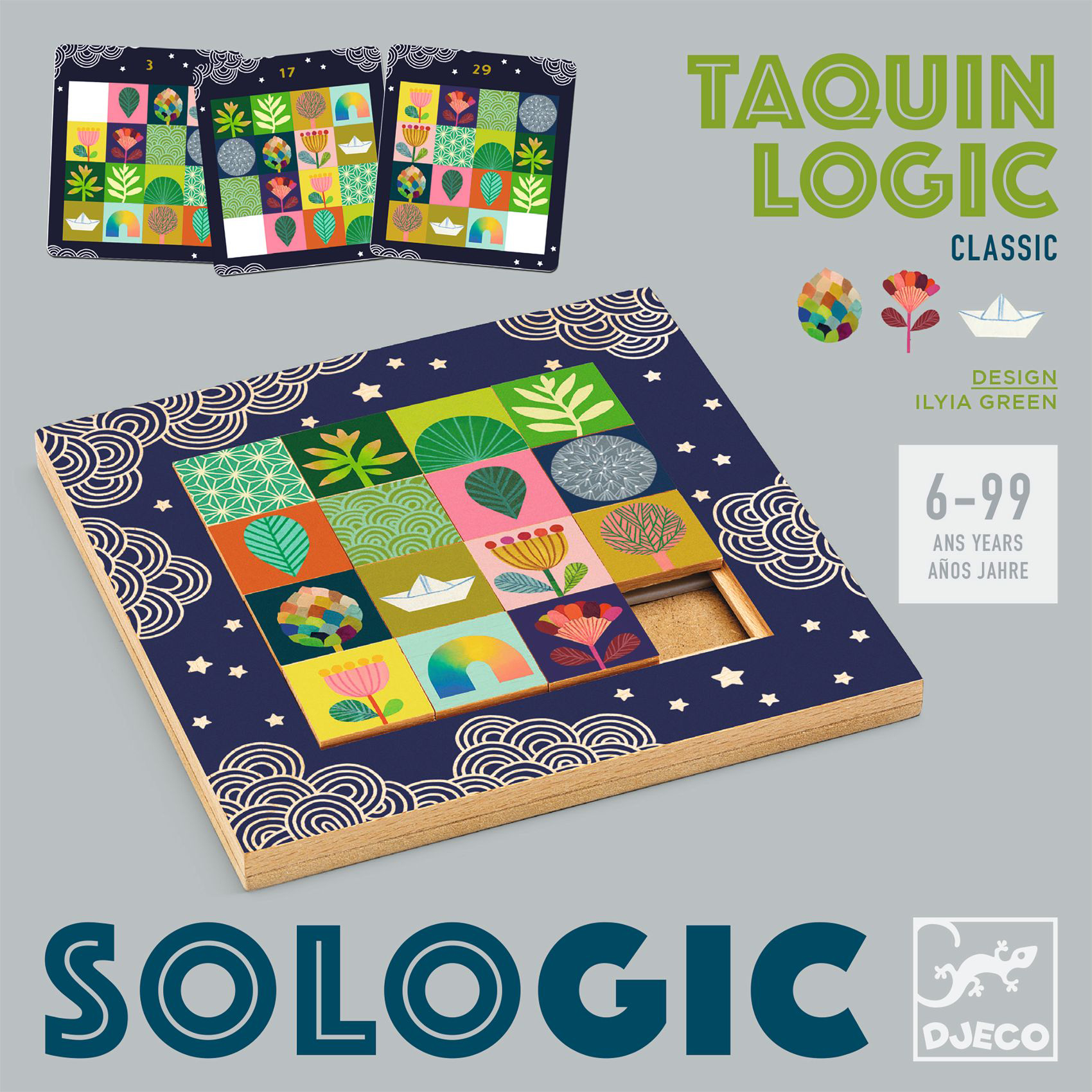 Djeco Επιτραπέζιο λογικής `Taquin Logic`